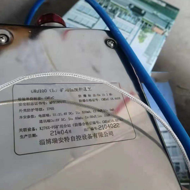 GWSD100/98礦用溫濕度傳感器|淄博瑞安特自動化設備有限公司